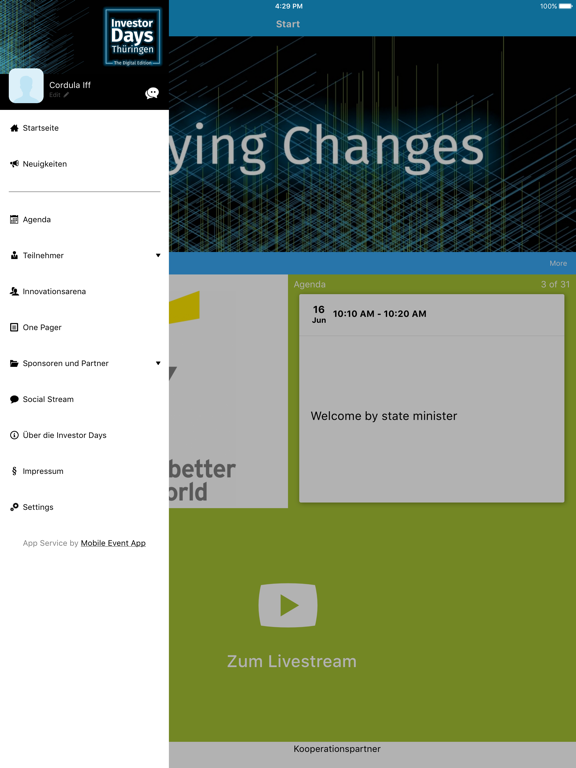 Screenshot #6 pour Investor Days Thüringen