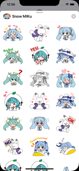 Snow MIKu Stickers HD(圖2)-速報App