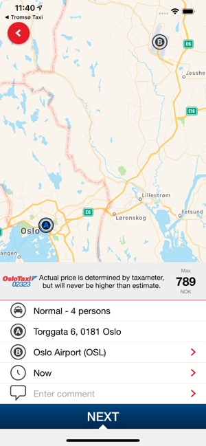 Oslo Taxi(圖2)-速報App