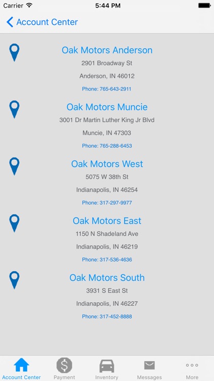 oak motors by oak motors appadvice