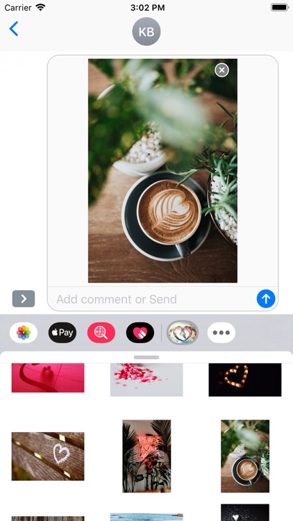 Love Stickers - Messages