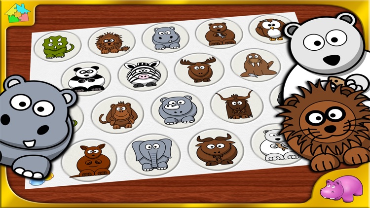 Wild Faces Jigsaw Puzzle