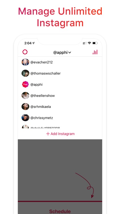 Apphi: Scheduler for Instagram screenshot-4