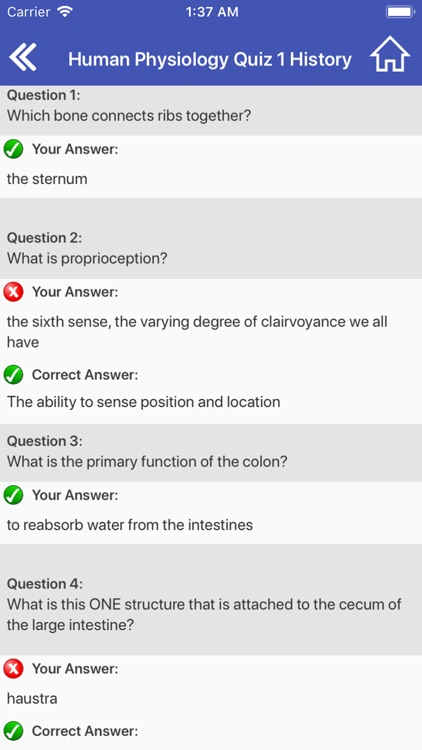 Human Physiology Quizzes screenshot-3