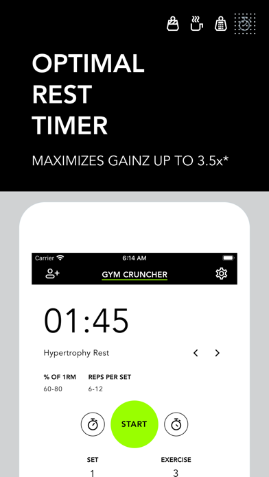 Gym Cruncher screenshot 4