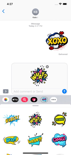 OMG Comic Talk Stickers(圖1)-速報App