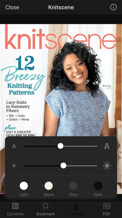 Knitscene Magazine screenshot 3