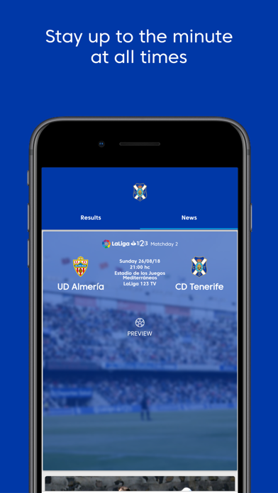 Club Deportivo Tenerife - App screenshot 2