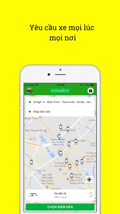 Grap Việt - Đặt Car Bike Taxi screenshot-6