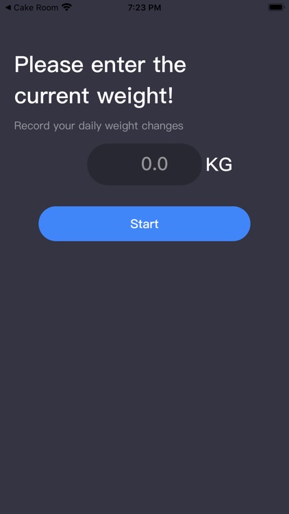 Daily Weight Record