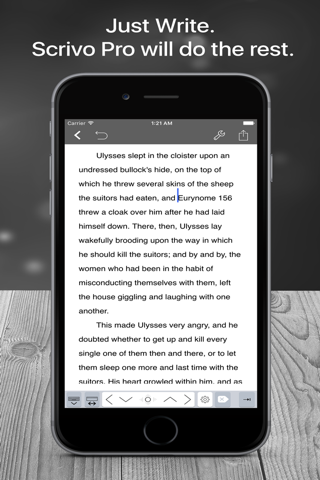 Scrivo Pro− Scrivener Writers - náhled