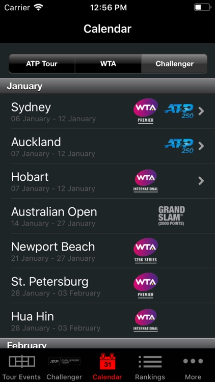 ATP WTA Live App