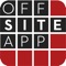 Off Site App è un’applicazione gratuita per smartphone, sviluppata da Off Site Art in collaborazione con il Dipartimento di Ingegneria e Scienze dell'Informazione e Matematica dell'Università dell’Aquila