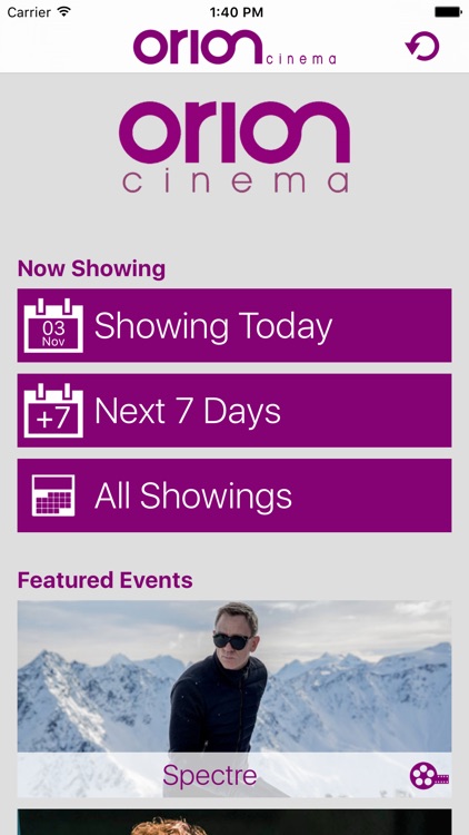 Orion Cinemas UK