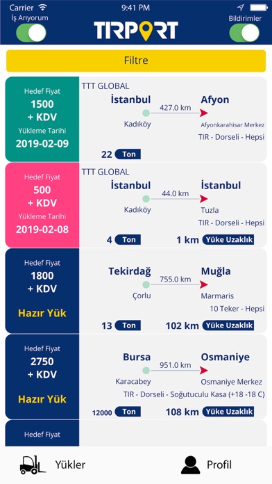 How to cancel & delete Tırport - Yük Cepte from iphone & ipad 1