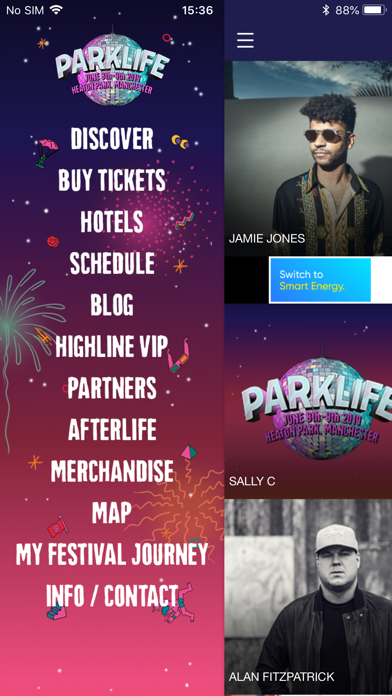 Parklife Festival screenshot 2