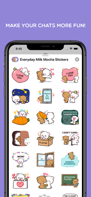 Everyday Milk Mocha Stickers(圖3)-速報App