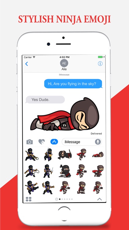 Ninja Dashing Stickers Pack screenshot-4