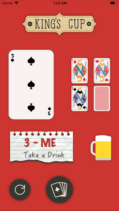 King's Cup - Party Game screenshot 3
