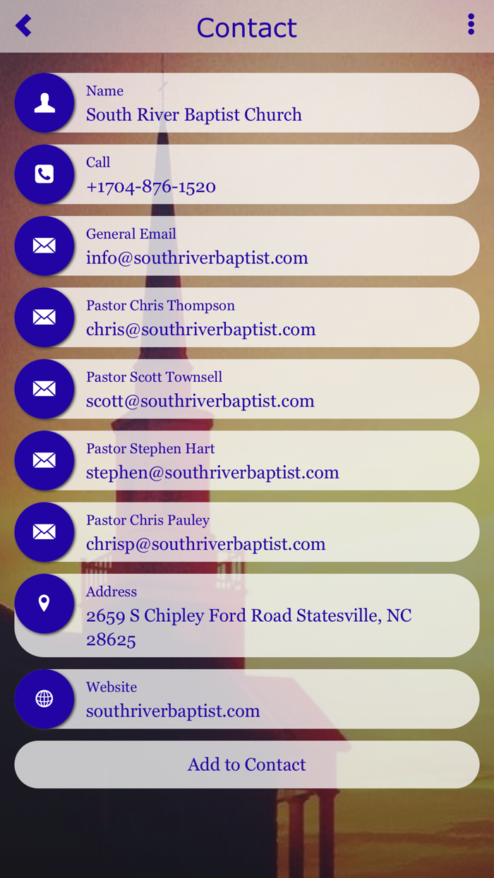 South River Baptist Church