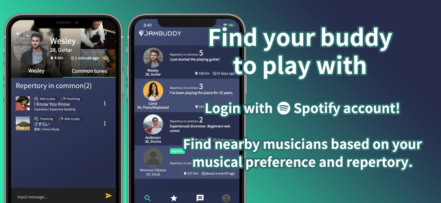 JamBuddy - Find musicians