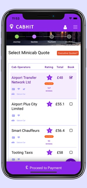 Cabhit: Book UK Airport Taxis(圖3)-速報App