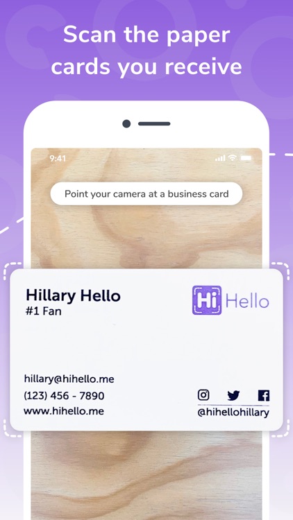 HiHello Digital Business Cards screenshot-4
