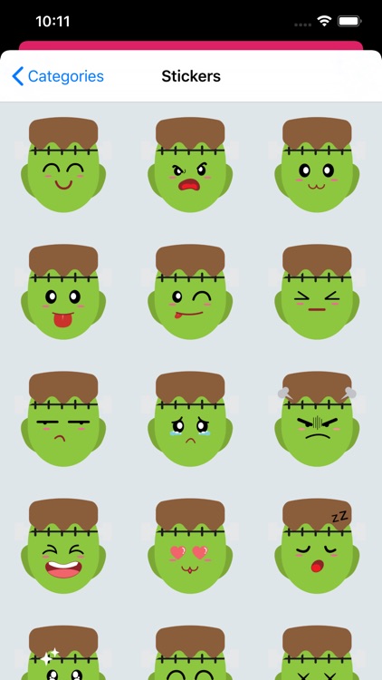 Monster Frankenstein's Emoji