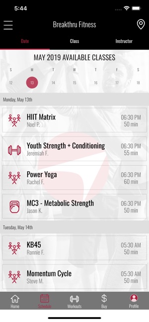 Breakthru Fitness App(圖3)-速報App