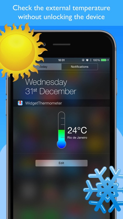 Widget Thermometer Simple