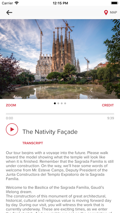 Sagrada Familia App screenshot 4