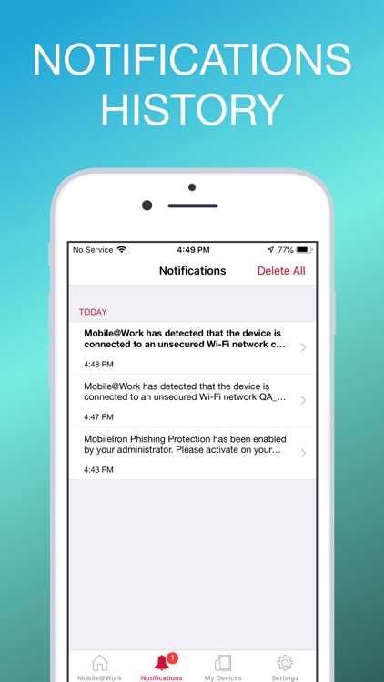 Vodafone Mobile@Work screenshot-3