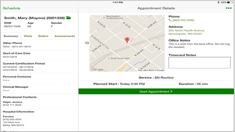 PointClickCare Care at Home