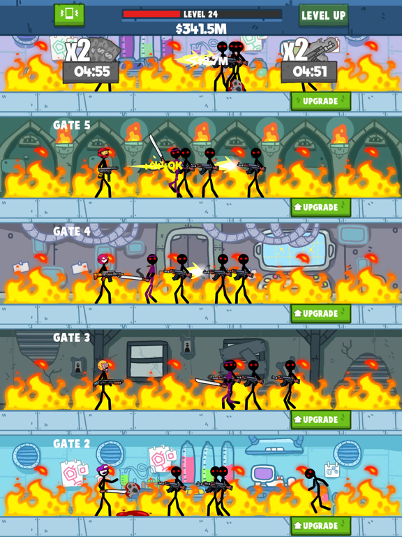 Игра Idle Stickman