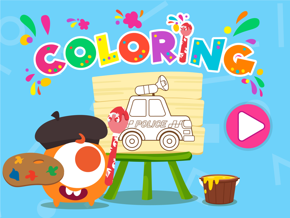 Download CandyBots Coloring Book Kids App for iPhone - Free Download CandyBots Coloring Book Kids for ...