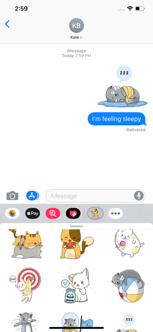 Naughty Cat Stickers(圖1)-速報App