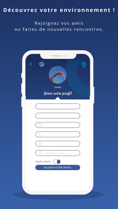 Screenshot #3 pour NeverAlone Apps