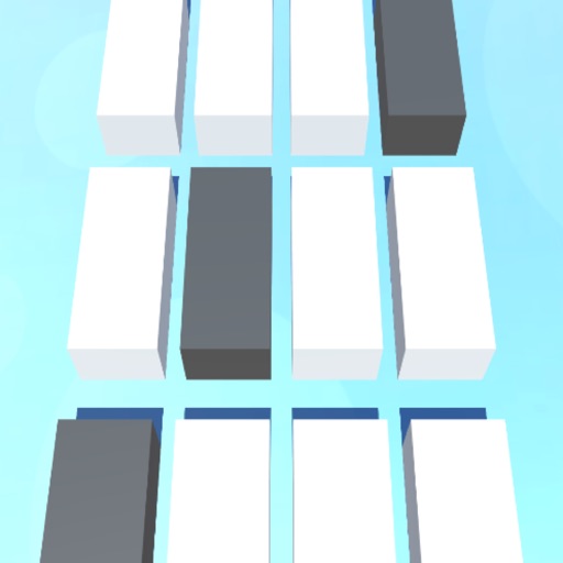 Tap Block - White Tile 3D Game iOS App