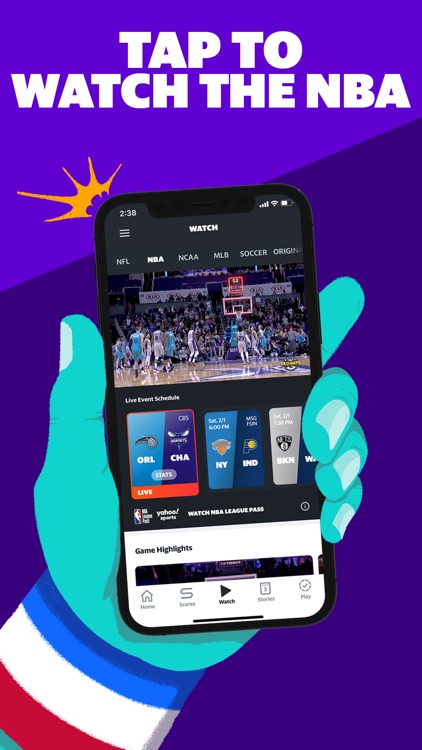 Yahoo Sports: Watch Live Games screenshot-0
