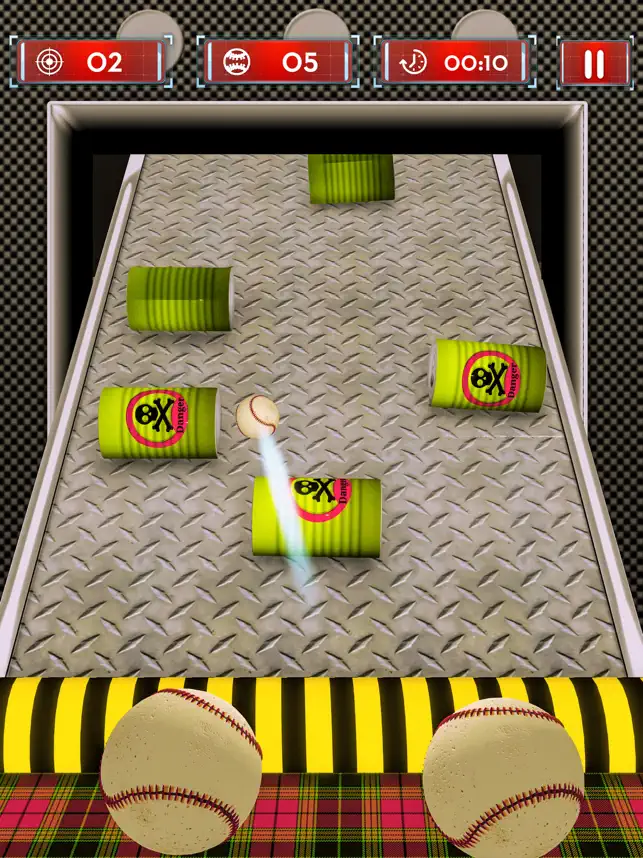 Bildschirmfoto 2 Hit And Knock Down Tin Cans 3D iphone