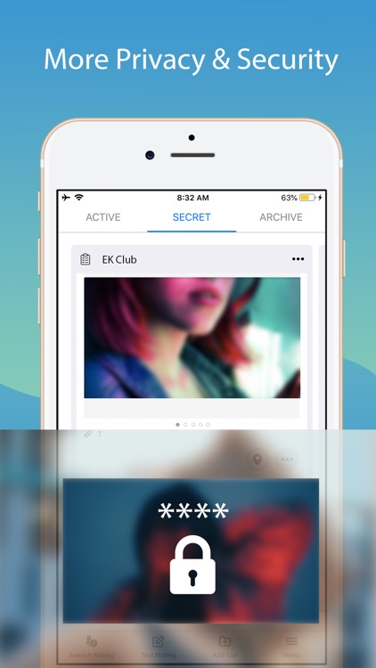 Safenotes - Secret Note Taking
