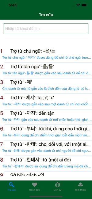 Sổ tay ngữ pháp tiếng Hàn