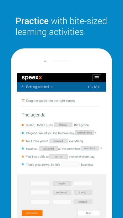 How to cancel & delete Speexx from iphone & ipad 1