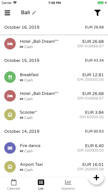 Trexpense PRO Expense Tracker screenshot-3