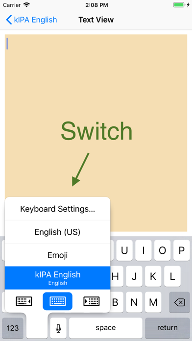 kIPA English - Keyboard screenshot 2