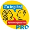 Your English is a complete and free course composed of 71 "sessions" (classes) that will help you exercise your hearing for the English language