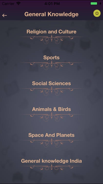 General Knowledge of The World