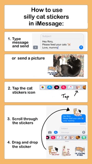 Silly Cats Stickers(圖3)-速報App