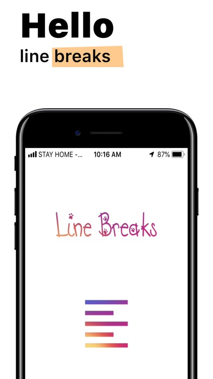 Line Breaks for Instagram