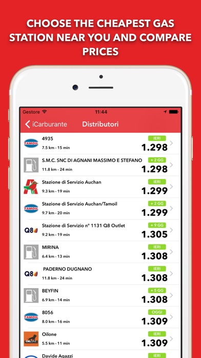 iCarburante - Fuel Prices screenshot 4